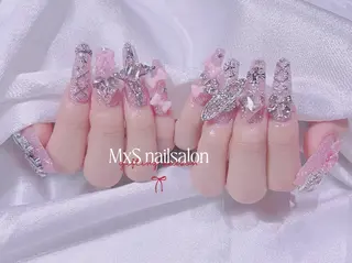 ネイル MxS Nail 【長さだし/フィルイン/マグネット/ワンホンネイル/韓国ネイル/パラジェル】所属・M×S Nail みなのネイルデザイン
