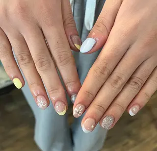 ネイル ネイルズミンティア江坂所属・長田 千里のネイルデザイン