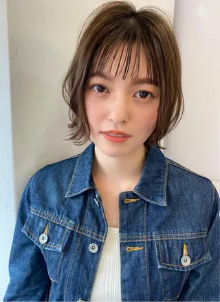 ショート 縮毛矯正/ショート/ レイヤー/畑中正敏のヘアスタイル