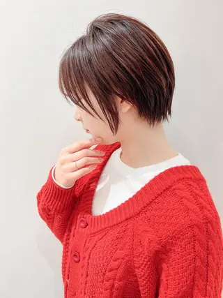 ショート カラー LA KING GINZA TOKYO所属・🧡ショートの達人 🧡SHOのヘアスタイル