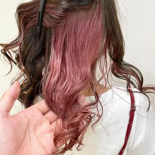 ミディアム カラー 縮毛矯正/髪質改善 /韓国風　山川春輝のヘアスタイル