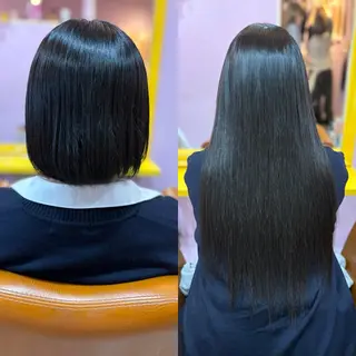 ショート チビ編み込みエクステ どぅ〜す/YUIのヘアスタイル