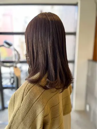 ロング 宇野 佑馬のヘアスタイル