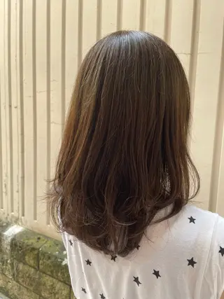 カラー MIKU ナチュラルヘア✂️✨のヘアスタイル