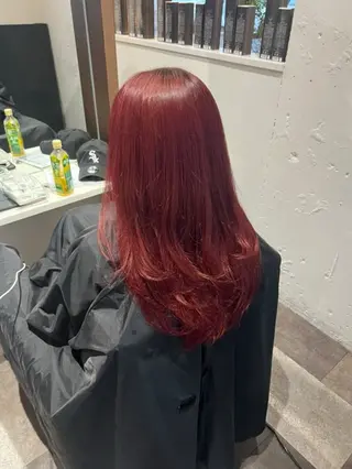 ロング カラー 🍒サクラ🍒 /透明感カラー/艶髪のヘアスタイル