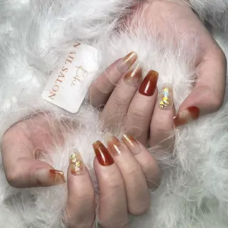 ネイル 💕鈴木ユリ パラジェル/オフ無料のネイルデザイン