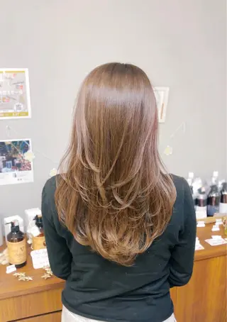 ロング 横山 翔のヘアスタイル