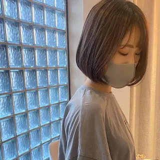 ショート ♡韓国ヘア・ 透明感カラー♡RANのヘアスタイル