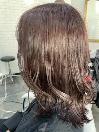 ミディアム The Apartment of Solon Citta 船橋609所属・髪質改善/縮毛矯正/ 美髪/個室/ハラのヘアスタイル