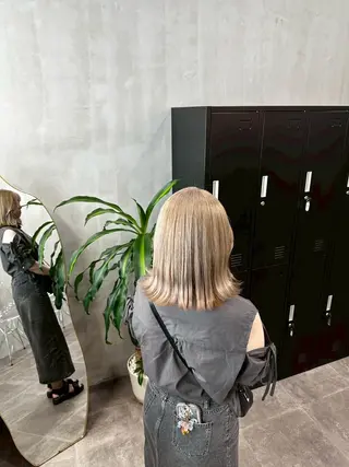 ミディアム ALLEN hair 京橋店のヘアスタイル