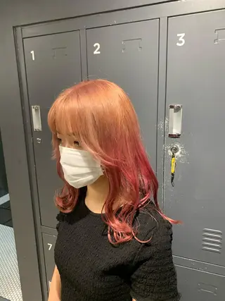 ロング カラー 園田 将士のヘアスタイル