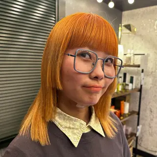 ミディアム カラー レイヤー/艶カラー /パーマ💚千琴のヘアスタイル