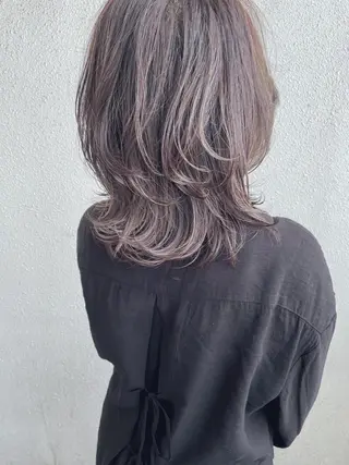 ミディアム カラー 356所属・髪質改善/艶髪/ 木山ゆかりのヘアスタイル