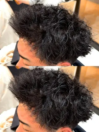 パーマ メンズ ニュアンス/シャドウ /ツイスト/海斗のヘアスタイル