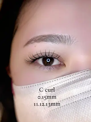 マツエク・マツパ Carat+所属・三浦 里恵のマツエク・マツパデザイン