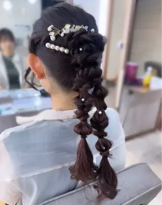 ロング 島崎 穂乃香のヘアスタイル
