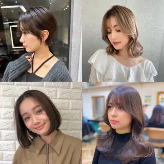 カラー 💖美髪矯正／透明感 カラー💖のぞみのヘアスタイル