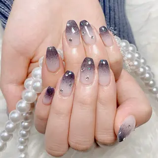 ネイル 💎CC・NaNa 韓国風ネイル🌙Cのネイルデザイン