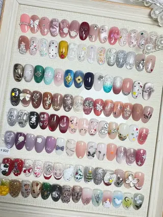 ミディアム Kiranail 高円寺南口店のネイルデザイン