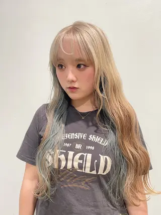 カラー アイブロウリフト パーマモデル/はなのヘアスタイル