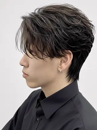 ショート パーマ headstock所属・31日カットパーマ枠 のすけ【五位堂】のヘアスタイル