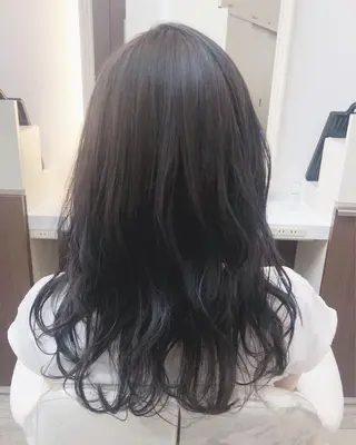 ミディアム いけがみ ゆかなのヘアスタイル