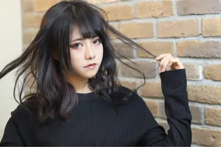 セミロング カラー 似合わせ／代表 髪質改善/山田将大のヘアスタイル