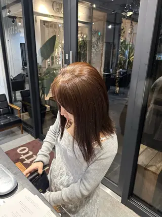 ミディアム ietto所属・カラーモデル募集📈 NAMIEのヘアスタイル