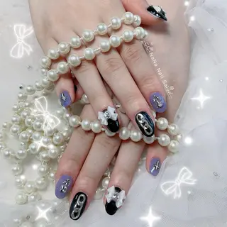 ネイル 💎CC・NaNa 韓国風ネイル🌙Cのネイルデザイン