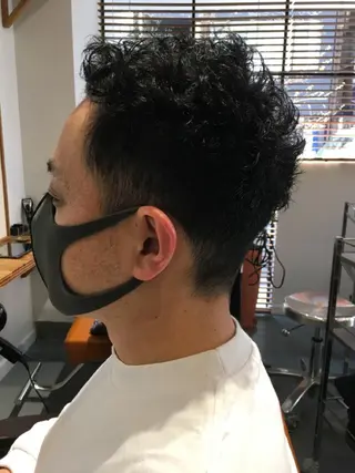 ショート メンズ 代表　土屋ヒロユキ ショートカットのヘアスタイル