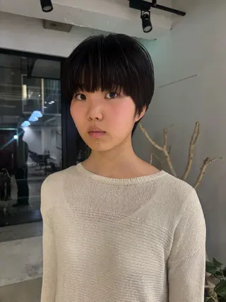 ショート 艶カラー🎀メンズ ショートasunaのヘアスタイル