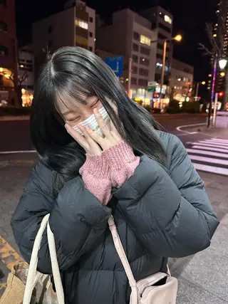 ミディアム カラー 高橋 みく/ minimのヘアスタイル