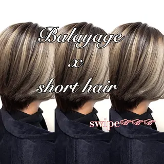 ショート 岡崎勇人/レイヤー/ 韓国/ケラチンTRのヘアスタイル