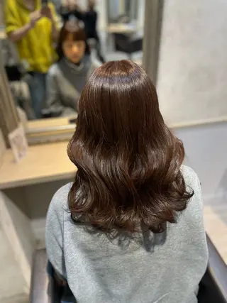 ミディアム 🩵Lutia新宿 ヒイラギ🩵のヘアスタイル