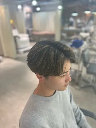 ショート メンズ 溜 一太のヘアスタイル