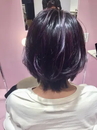 ショート 所渉/韓国レイヤー /ウルフカットのヘアスタイル