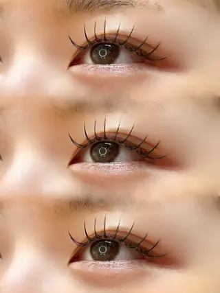 マツエク・マツパ 🫧飛山琉桜/二条 ネイルアート/束感のマツエク・マツパデザイン