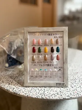 ネイル nail salon　mur.所属・mur. harukaのネイルデザイン