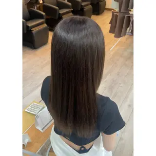 平野 優菜 / 透明感 ツヤ 暖色のヘアスタイル