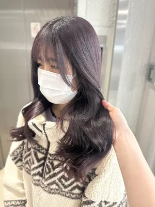 ロング カラー ガーリーstyle ❤︎misaki🏹のヘアスタイル