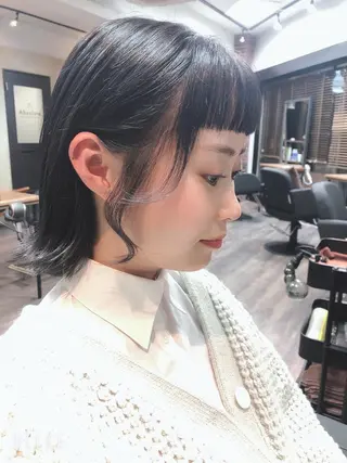 ショート ヘアアレンジ 🤍清楚系 韓国レイヤー🤍拓朗のヘアスタイル