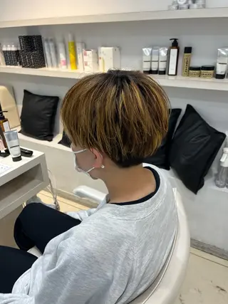 ショート カラー 🌻髪質改善カラー 🌻Yunaのヘアスタイル