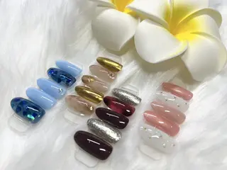 ネイル 栄祝 百花のネイルデザイン