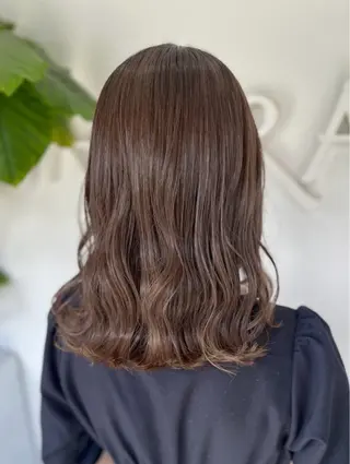 ミディアム カラー 透明感カラー／ 艶感カラー／RAMUのヘアスタイル