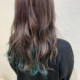 ロング カラー 韓国レイヤー✨ yasuko銀座のヘアスタイル