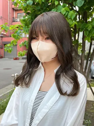 ミディアム カラー 💎透明感カラー特化 💎TAISEIのヘアスタイル