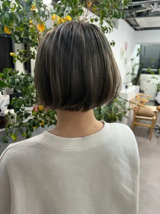 ショート note所属・💗hikaru💗 ボブ・パーマのヘアスタイル