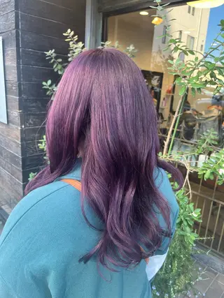 セミロング すがや ちひろのヘアスタイル