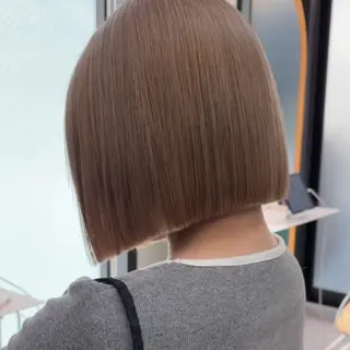 ミディアム カラー ボブ/髪質改善 jionのヘアスタイル