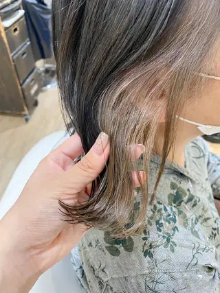 ミディアム カラー ✨カラー支持No.1 🧸ワキ カナコ🧸のヘアスタイル